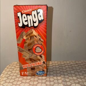 Hasbro Classic Jenga Game - Natural Wood